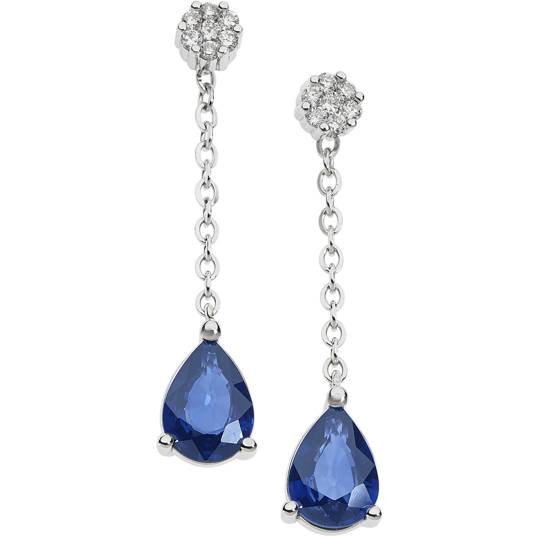 Orecchini ZAFFIRI BLU  BON TON ART: ORB795