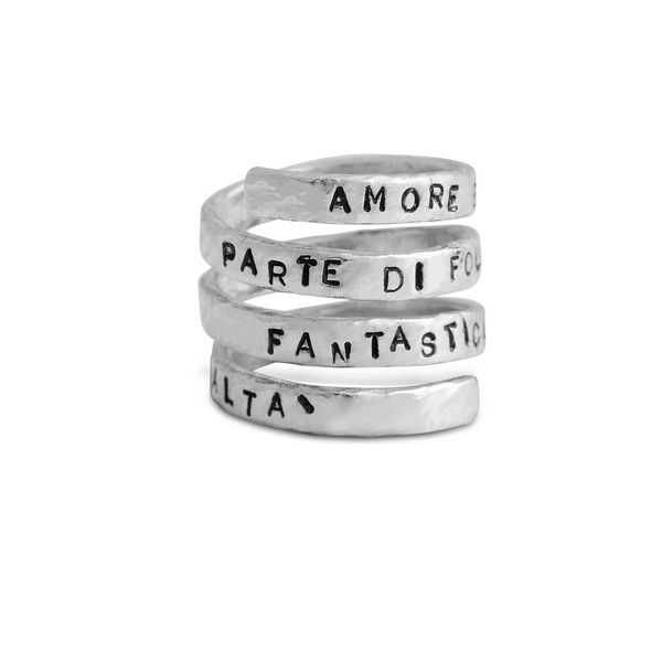 Anello Spirale in Argento 925 Anello Spirale in Argento 925