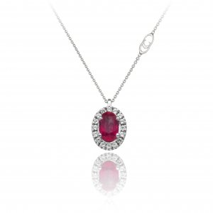 Pendente con catena Chimento oro e diamanti 1G06287GG5450