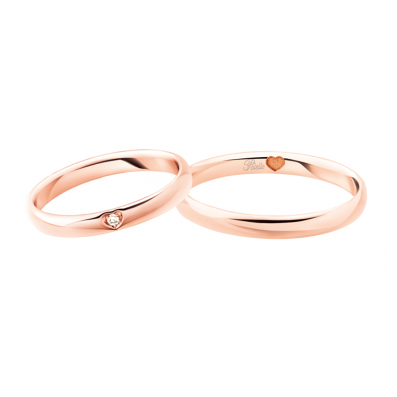 Fedi Polello in oro rosa art.3119DR-3119UR
