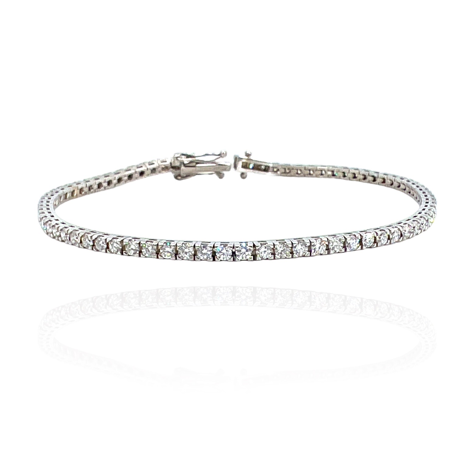 Bracciale Tennis con diamanti oro DESIDERIO Art.BR275