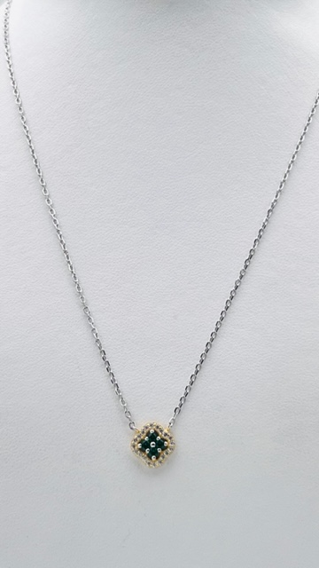 Collana girocollo argento 925% e cristalli Art.626279