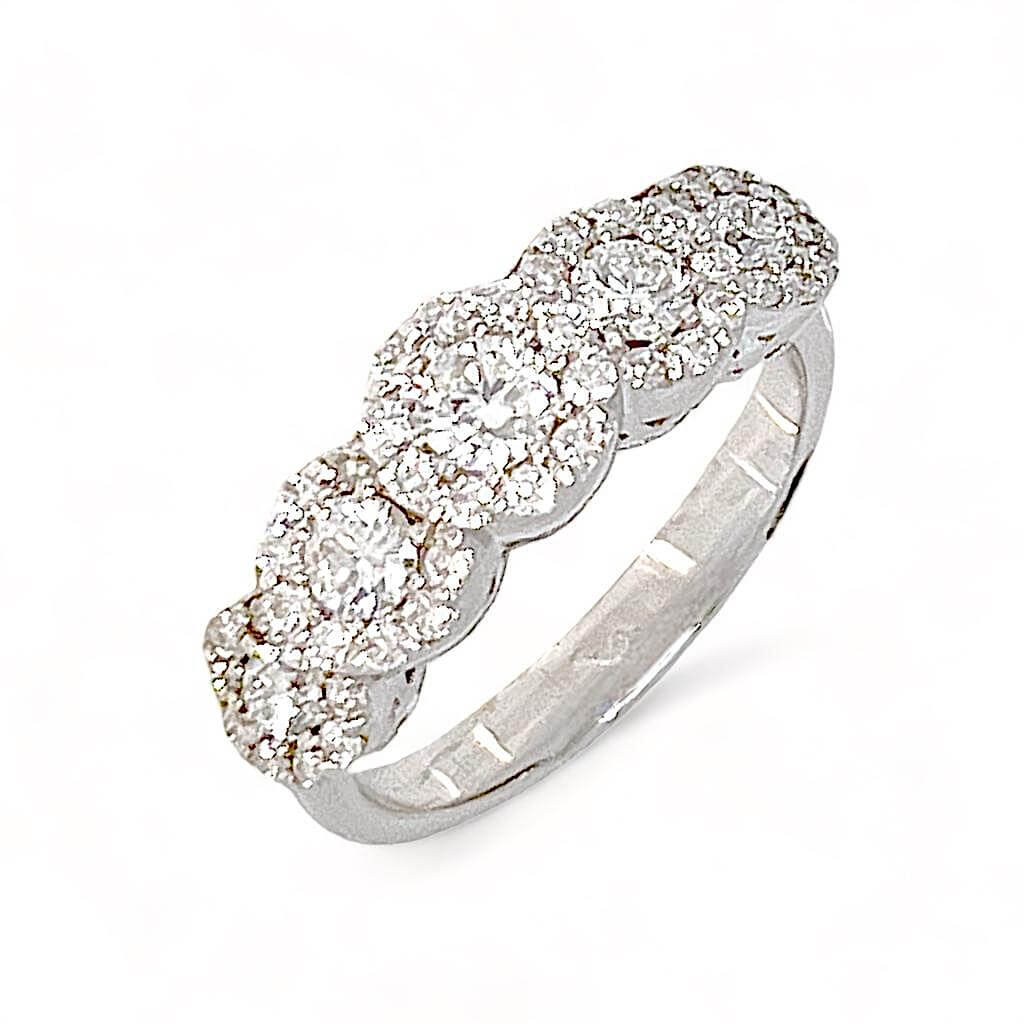 ANELLO VERETTA ORO E DIAMANTI SETA ART. AN2181-5