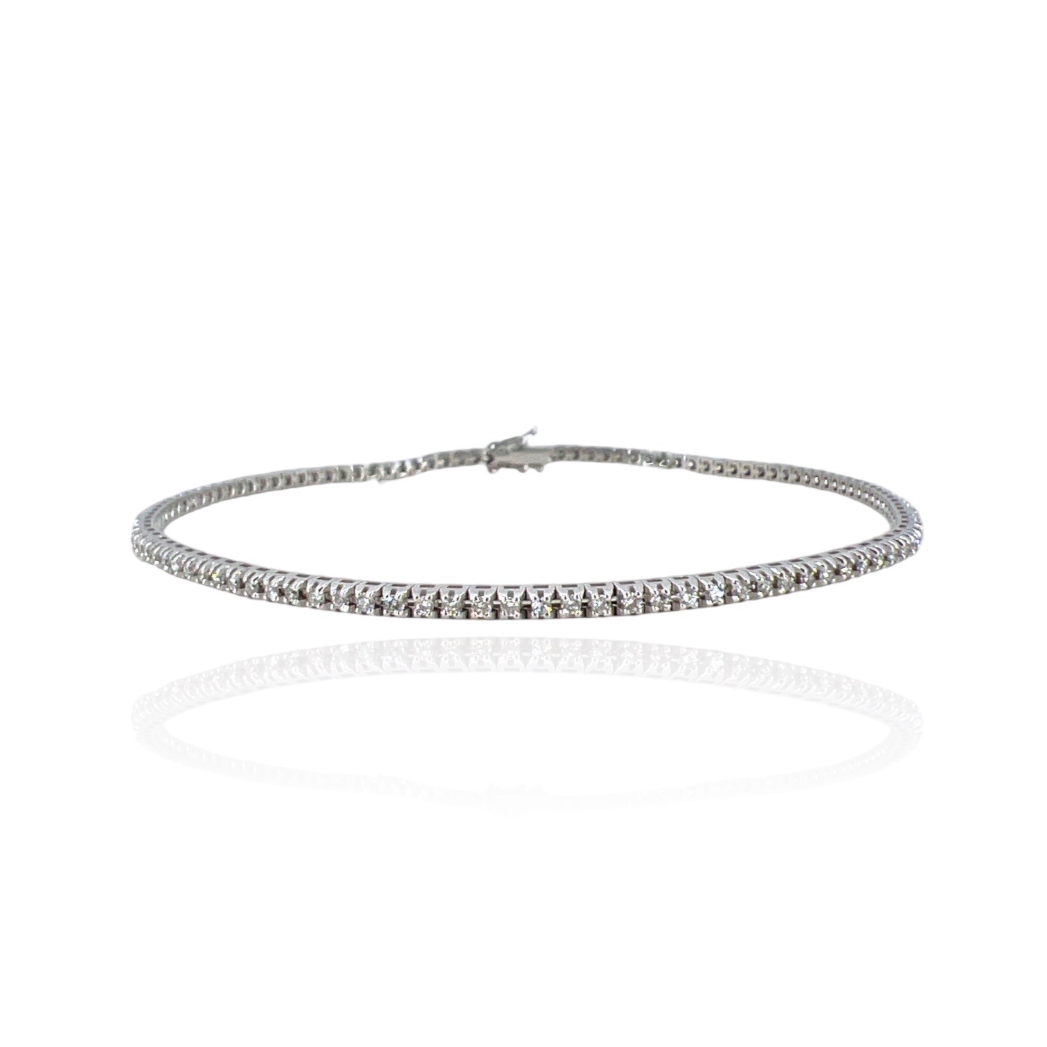 Bracciale tennis di diamanti in oro DESIDERIO Art.BR 397