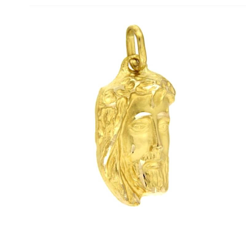 Pendente volto Cristo in oro Art. TCOR1