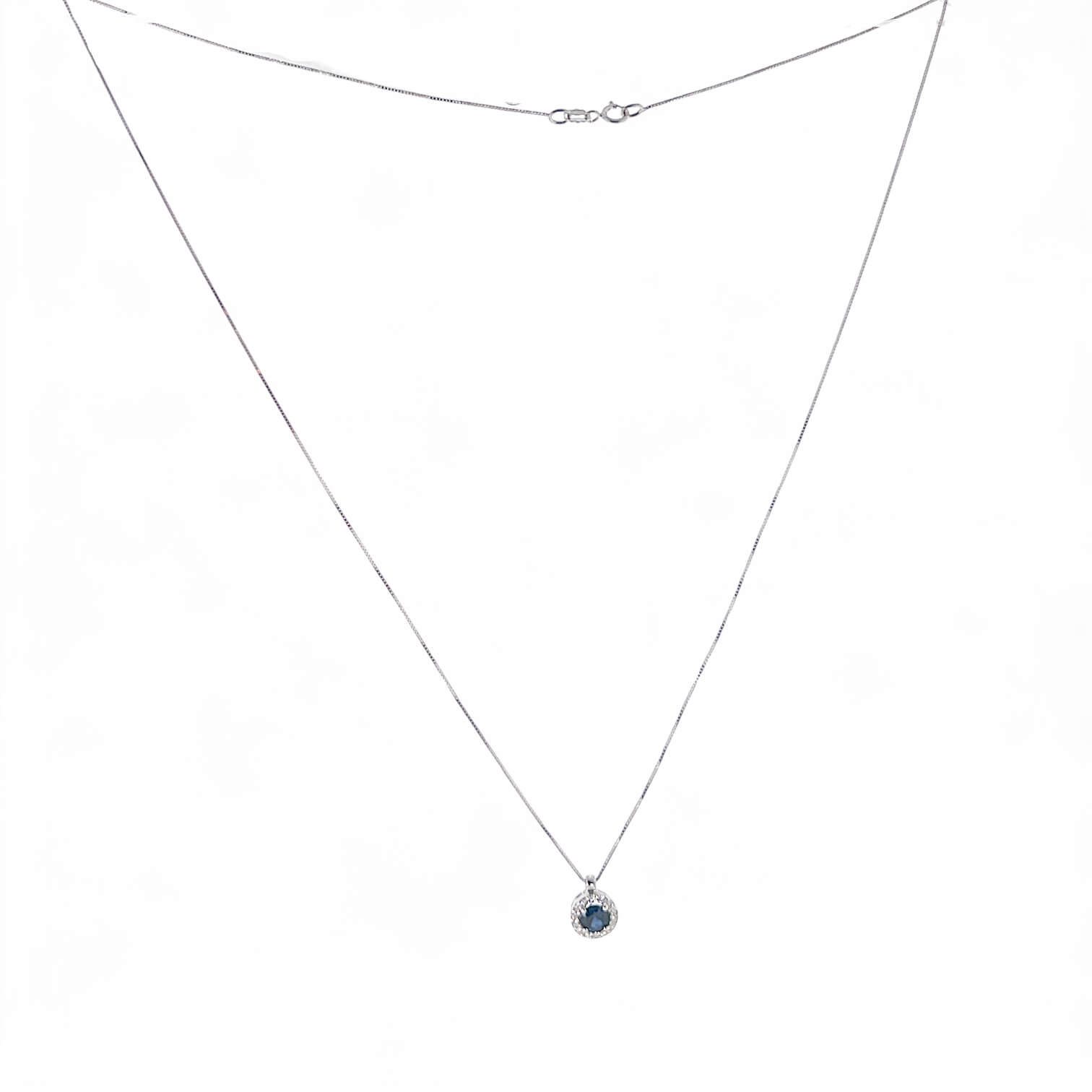 Girocollo zaffiro oro e diamanti BELLE EPOQUE Art. CD967-2