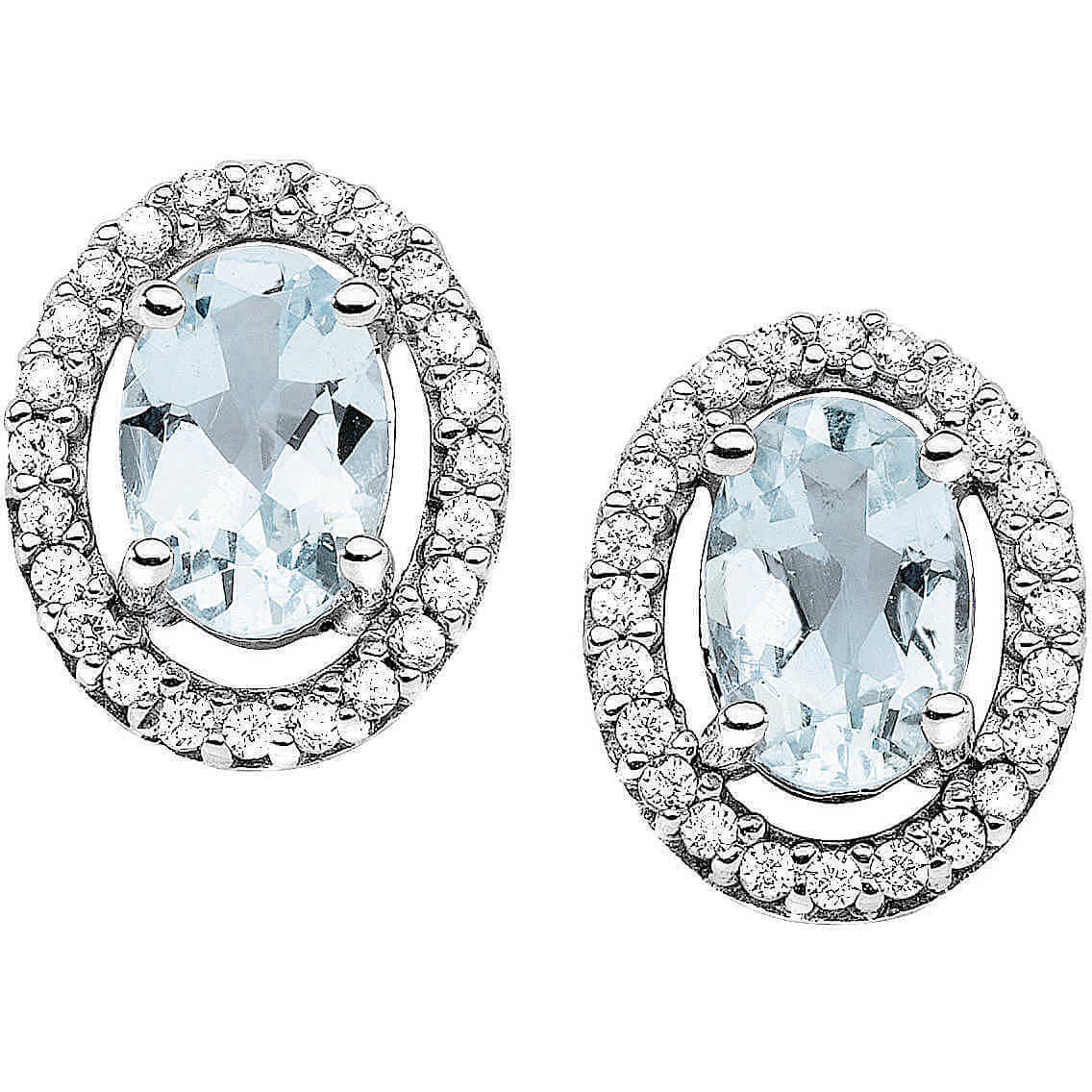 Orecchini acquamarina oro bianco BELLE EPOQUE ART. OR1545