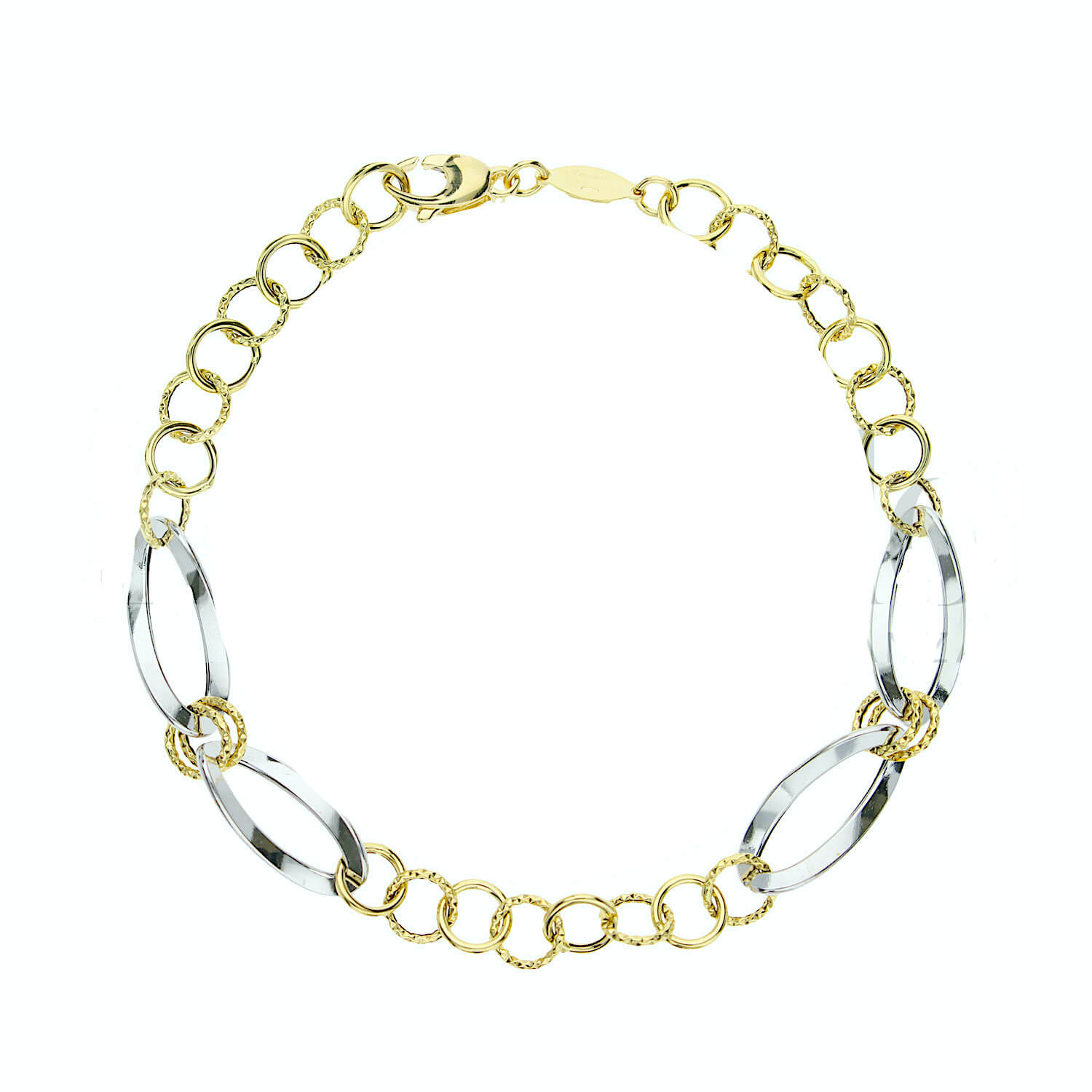 BRACCIALE-DONNA-CATENA-ORO-CIPOLLA-DAL-1950-GIOIELLIERI-PALERMO