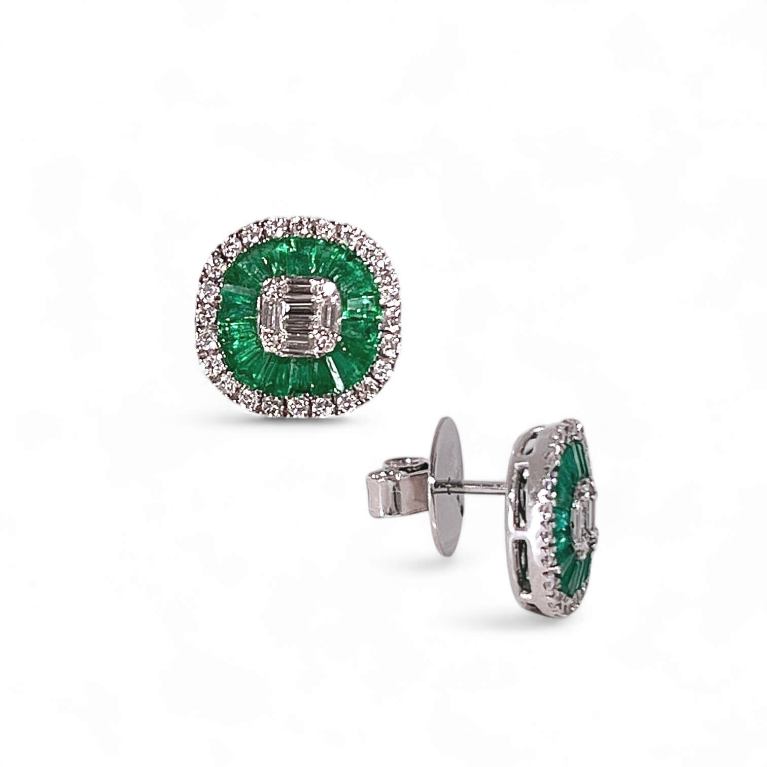 Orecchini smeraldi oro e diamanti BELLE EPOQUE Art. 131318