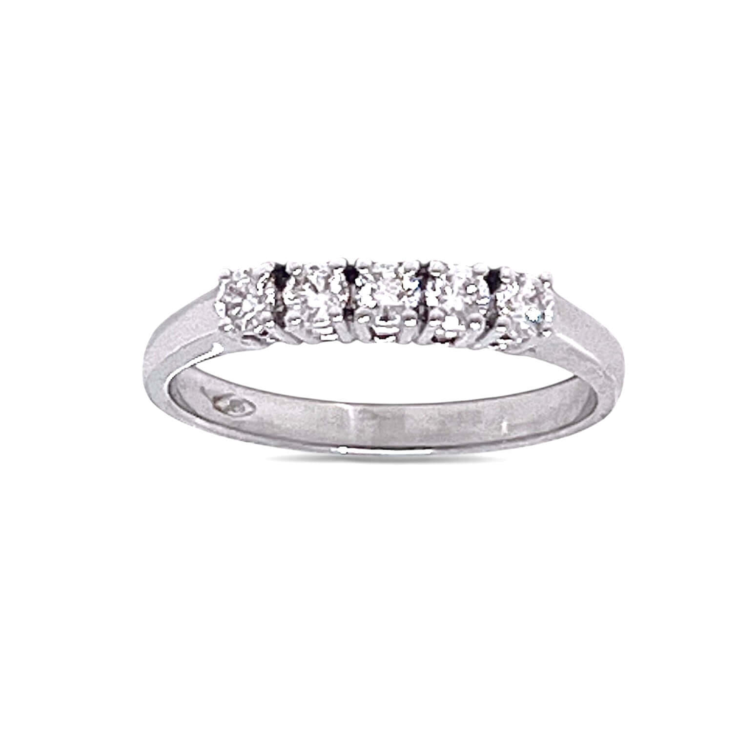 Anello veretta di diamanti NOTE  D’AMORE art.  AN3080