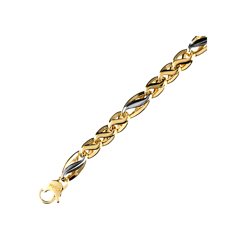 BRACCIALE UOMO IN ORO 18KT ART. CEBR6