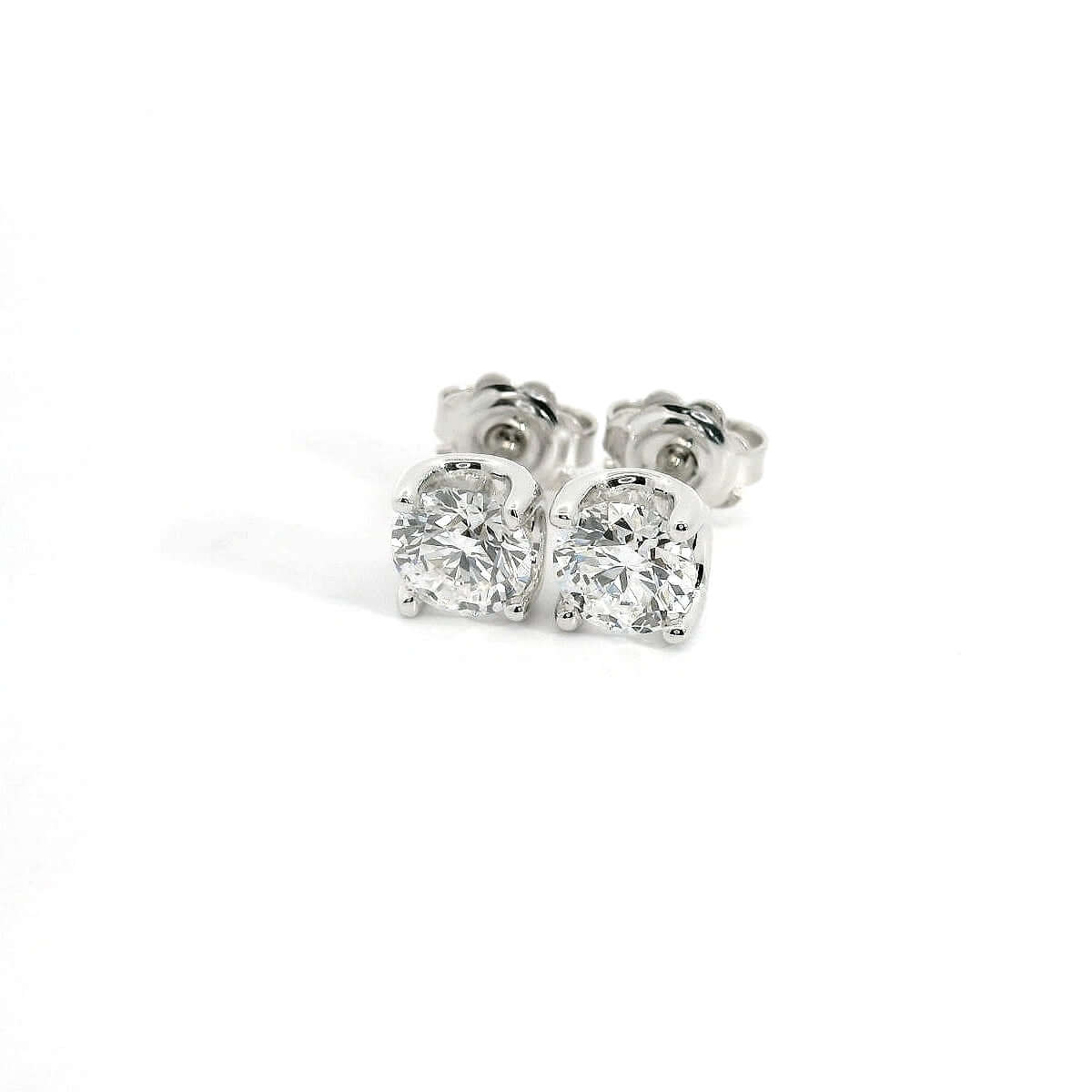 Orecchini punto luce di diamanti in oro SOGNO art. OR318