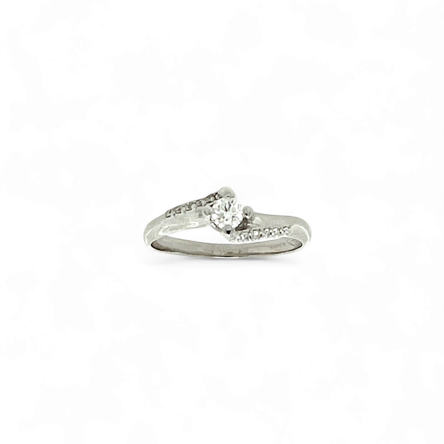Anello solitario oro e diamanti EROS art. AN3003-1