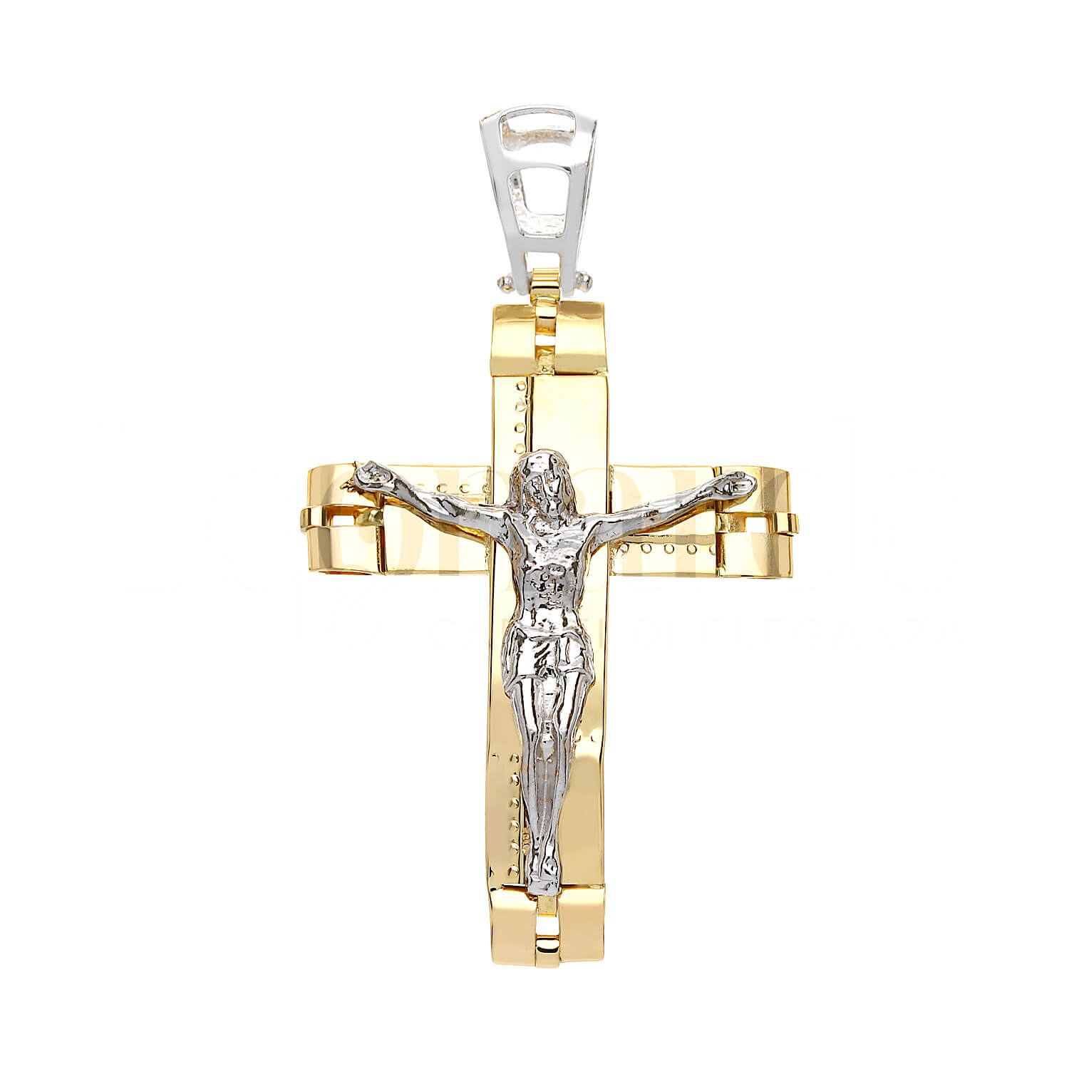 Pendente Croce in oro 18Kt art. CROCE27