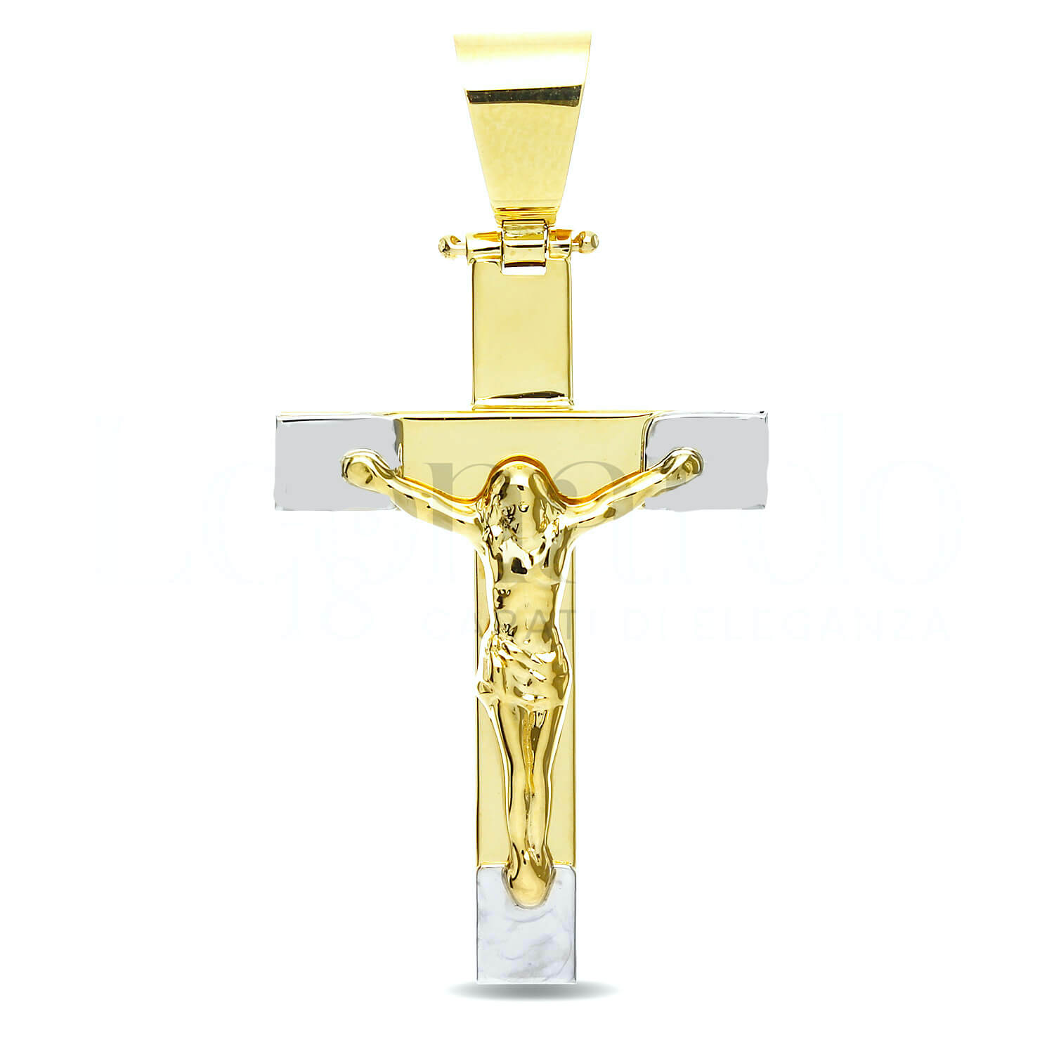 Pendente Croce in oro 18Kt art. CROCE28