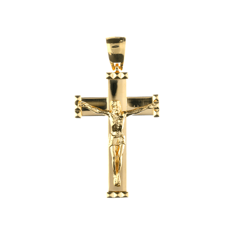 Pendente Croce in oro 18Kt art. CROCE34