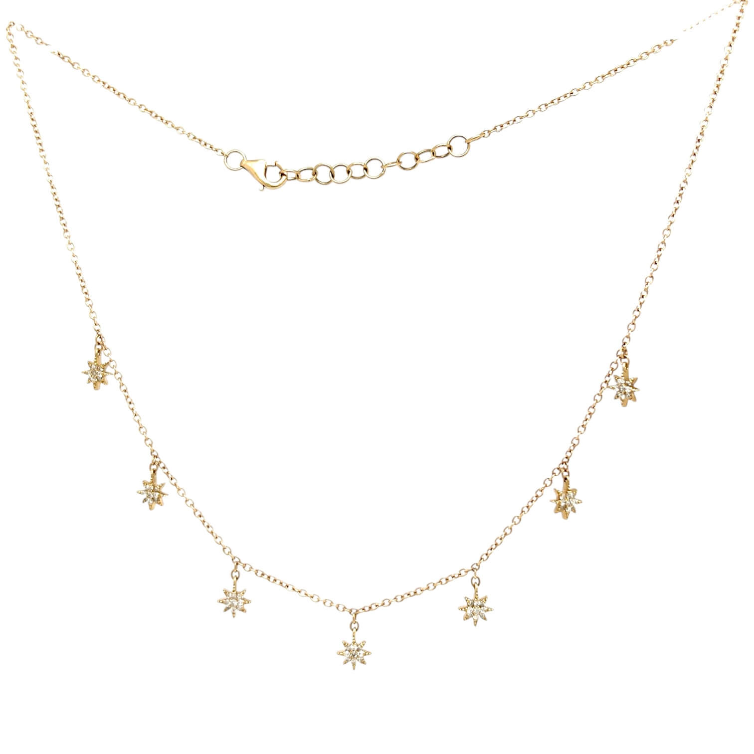 CHOKER con diamanti e oro rosa art. CLSTAR