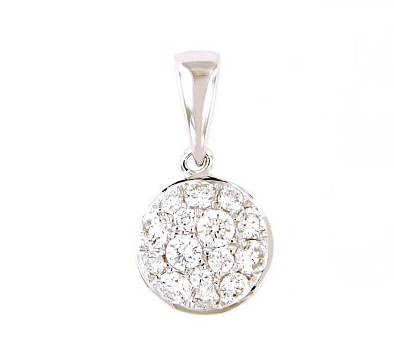 Girocollo Punto Luce Oro e Diamanti GOCCE DI LUCE Art. BS29105P59