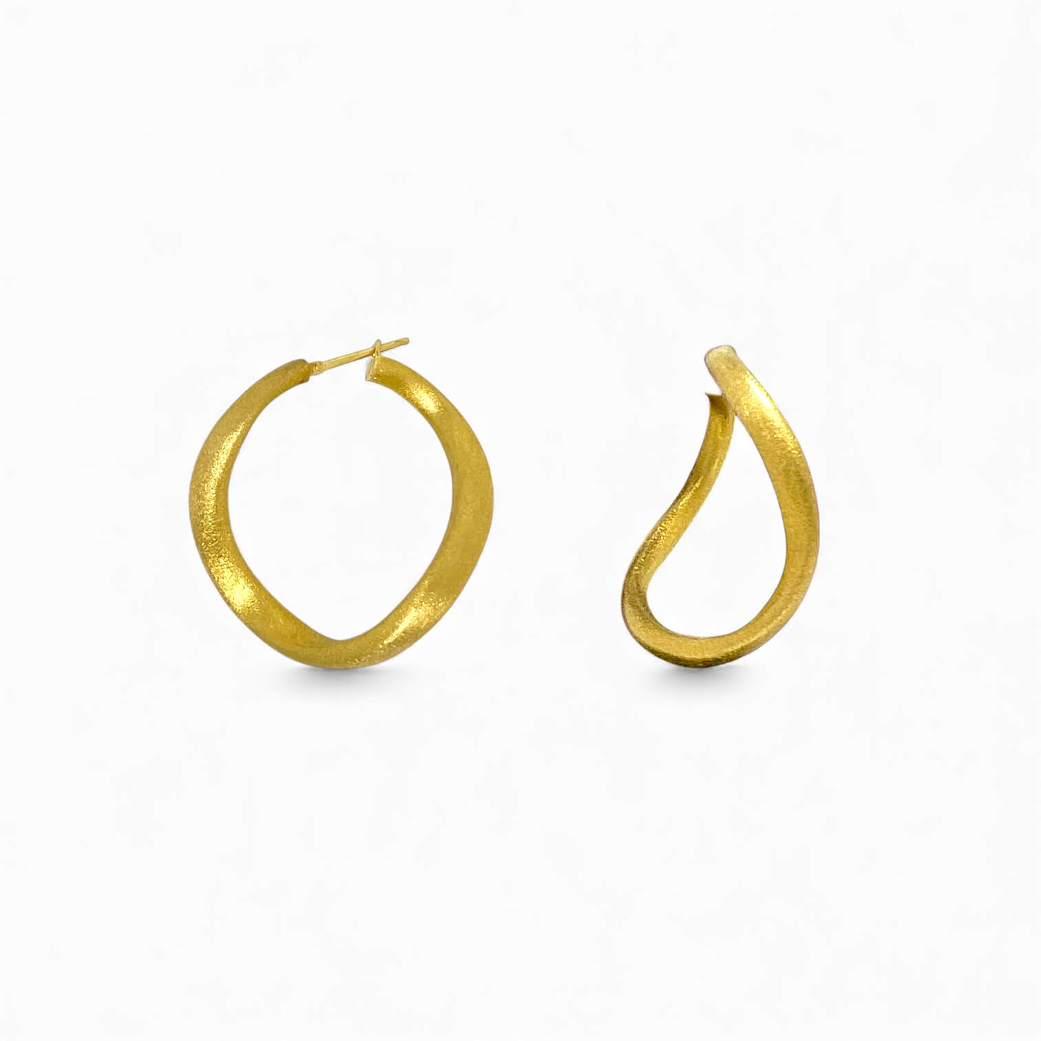 Orecchini cerchio oro giallo 750% ART. ORCE01-2