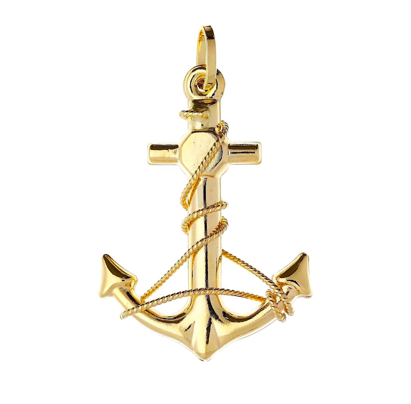 Pendente Ancora Oro Giallo Art. PENANCORA