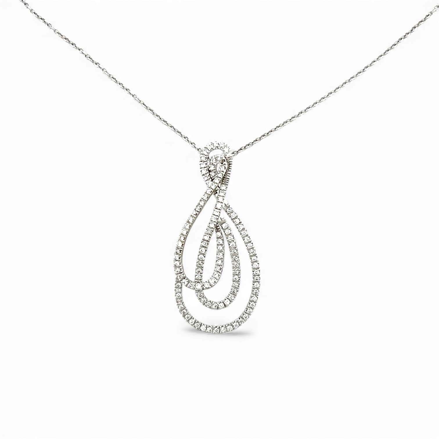 Girocollo con pendente oro e diamanti art. DD3